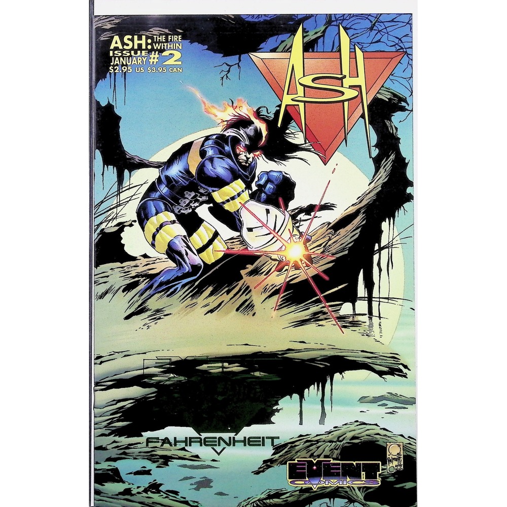 Ash The Fire‎ Within #2 Dynamic Forces Green Foil Variant w/ COA Event Comics